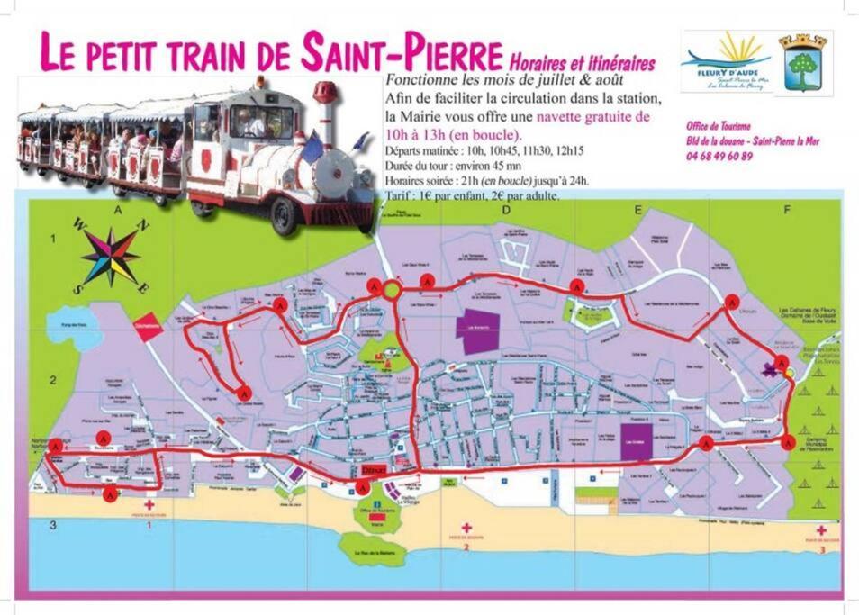 Entre Mer Et Garrigue Saint-Pierre-la-Mer  Εξωτερικό φωτογραφία